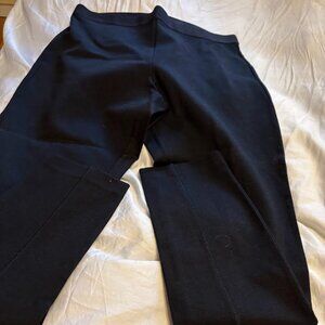 J. Crew Women's Black color Pants with Back Zipper (Size Large)